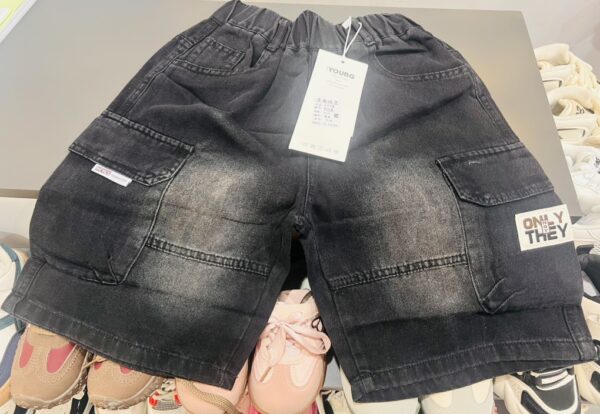 Quần jean lửng bé trai sz 28-32(25-45kg) - Hình ảnh 3