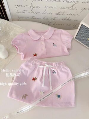 Set bộ chó hồng bé gai 10-28kg