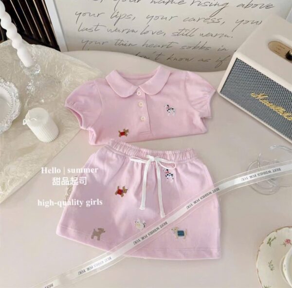 Set bộ chó hồng bé gai 10-28kg