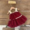 Đầm bi bí 2 màu 8-15kg