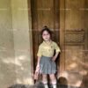 Sơmi sọc polo bé gái 10-27kg