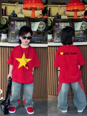 Ao dỏ sao vàng việt nam 10-80kg dại