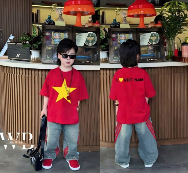 Ao dỏ sao vàng việt nam 10-80kg dại