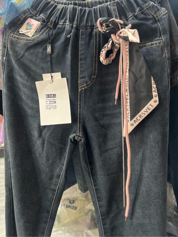 Jean dài ống rộng 28-32(33-55kg) - Hình ảnh 4