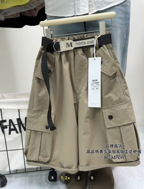 Quần kaki túi hộp quảng châu sz 30-55kg(30-34) - Hình ảnh 6