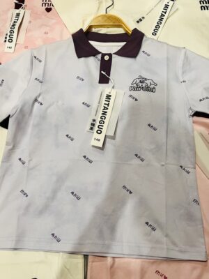 Áo thun cổ sz 140-180 bé gái