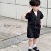 Bộ vest 2hàng cúc bé trai 10-25kg