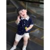 Set bộ bé trai vnxk trắng,xden 8-18kg