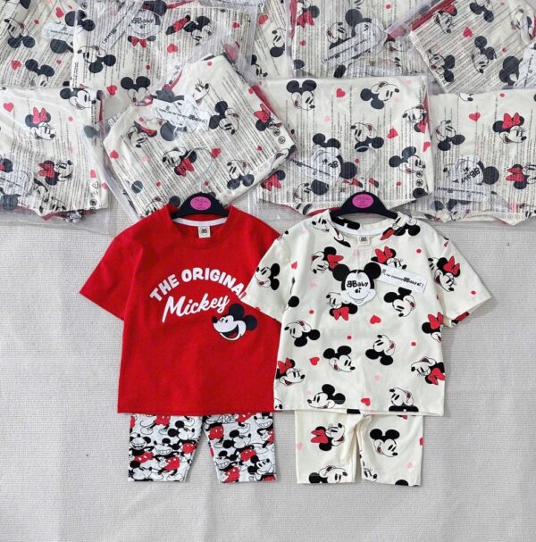 Set bộ mickey bé gái 8-25kg