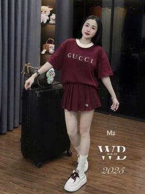 Bộ váy gc be gai 40-55kg