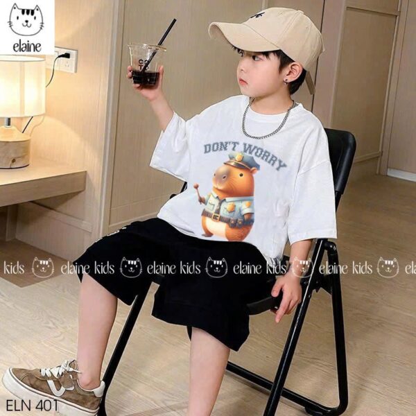 Set cappy bt quần kaki đen(yoyobh)