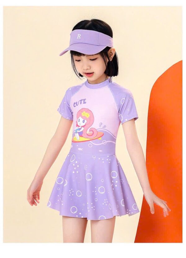 Bộ bơi bé gái10-35kg - Hình ảnh 4
