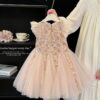 Đầm vol hồng đuôi cá qc 12-35kg