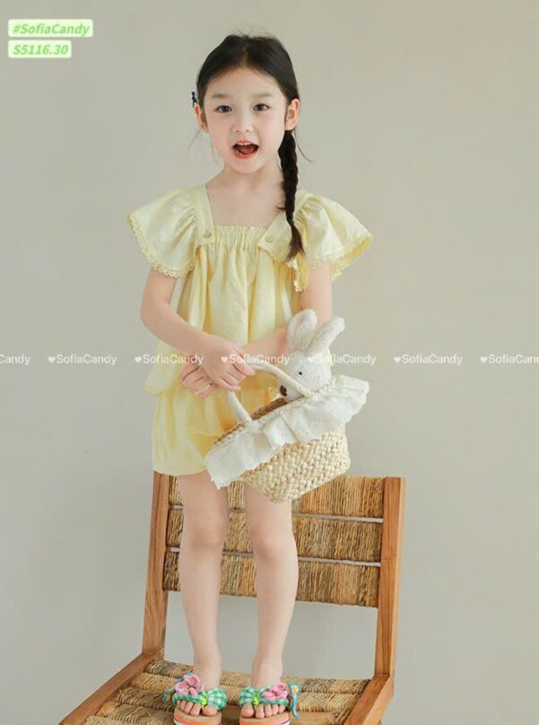 Set bộ kate vàng - Hình ảnh 3