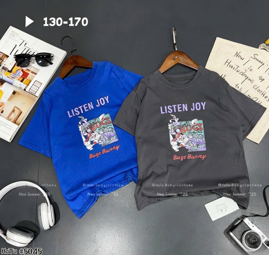 Áo thun bé trai 120-160