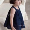 Set demin chấm bi quần trắng 10-40kg
