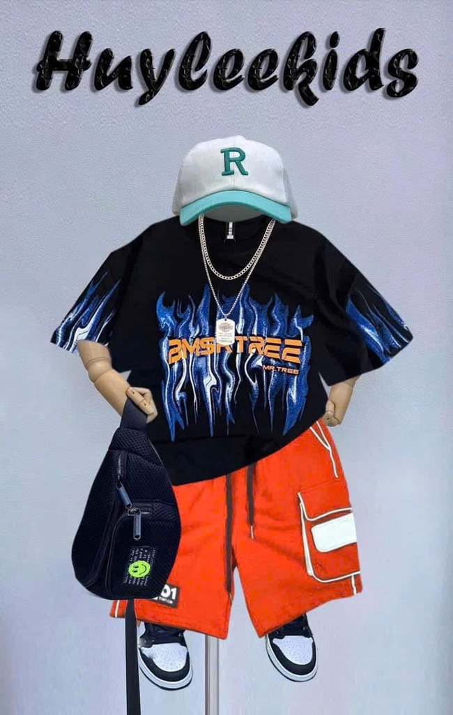 Bộ thun hlk bé trai 10-25kg