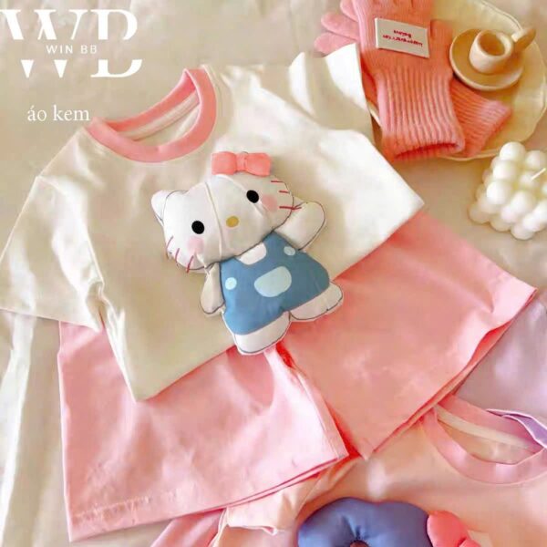 Bộ win kitty nổi bé gái 10-60kg - Hình ảnh 2