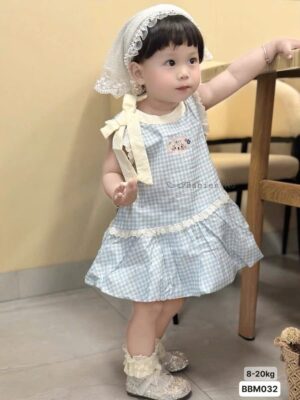 Đầm caro xanh 10-22kg
