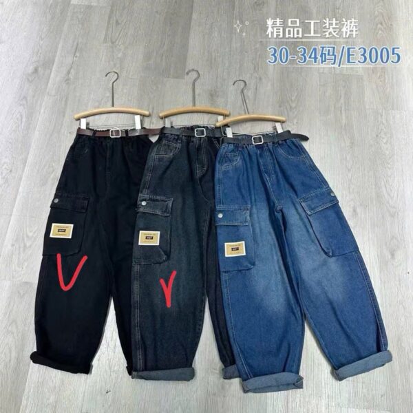 Quần baggy túi hộp dài bé trai 30-34(30-60kg)