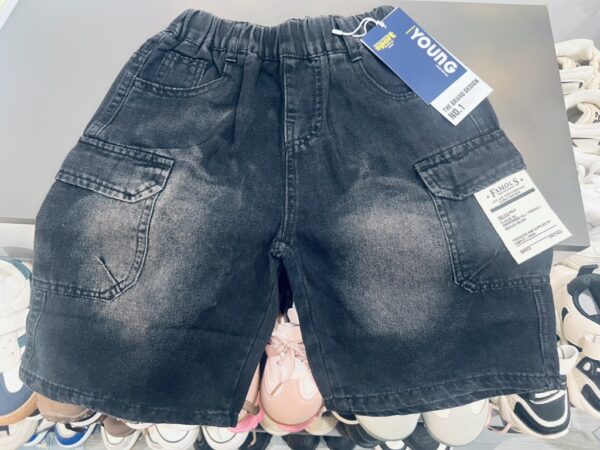 Quần jean lửng bé trai sz 28-32(25-45kg) - Hình ảnh 6