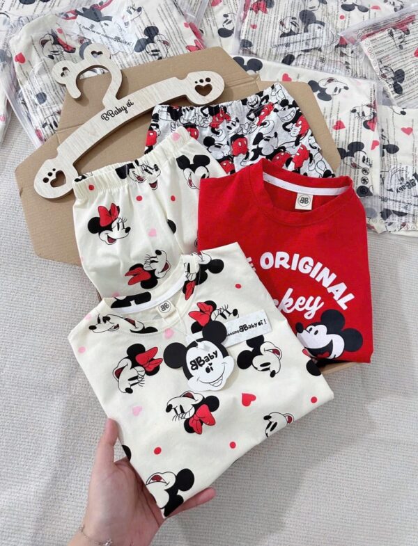Set bộ mickey bé gái 8-25kg - Hình ảnh 2