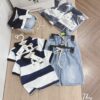 Set jean áo polo sọc quàn jean thô hq 10-25kg