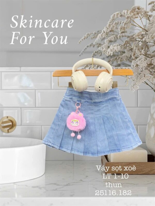 Jean đùi váy bé gái 1-10(8-23kg) - Hình ảnh 3