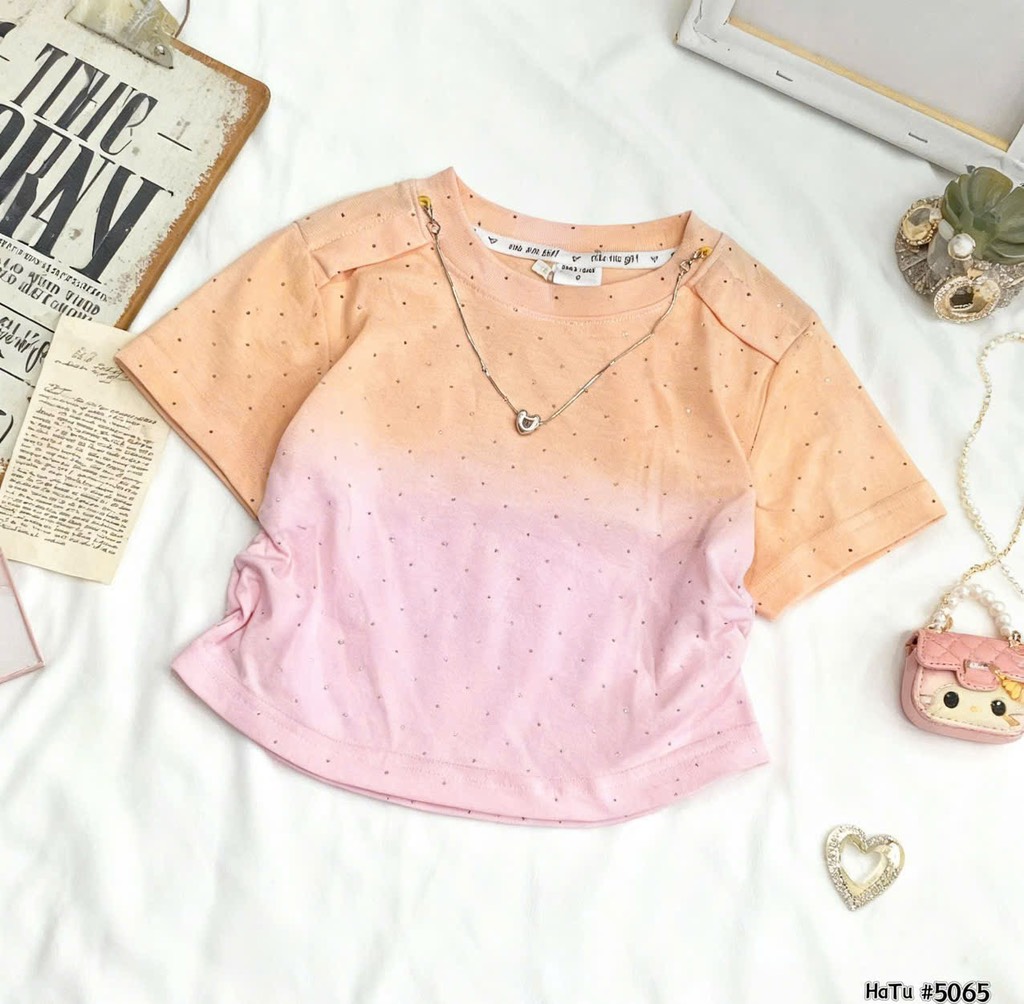 Áo kiểu bé gái qc 12-30kg