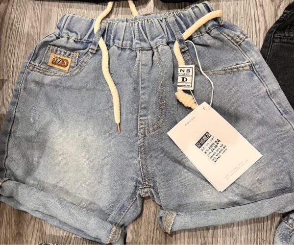 Quần jean đùi bé trai 24-28 - Hình ảnh 5