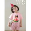 Set bộ thun trái cây bé gái d