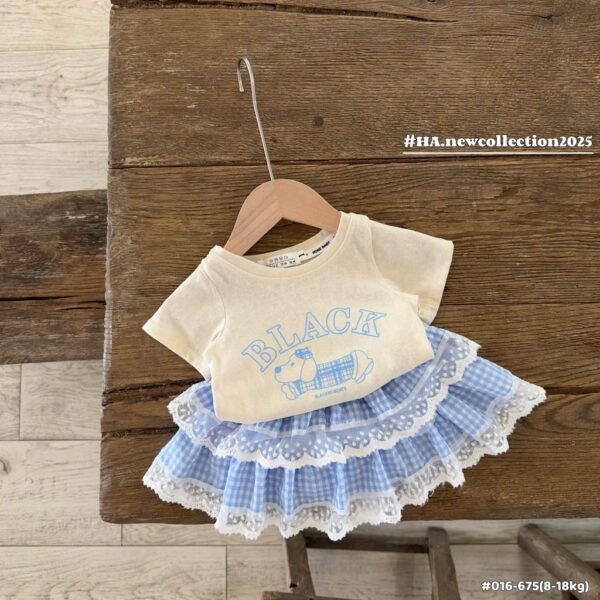 Set váy caro cún 8-25kg