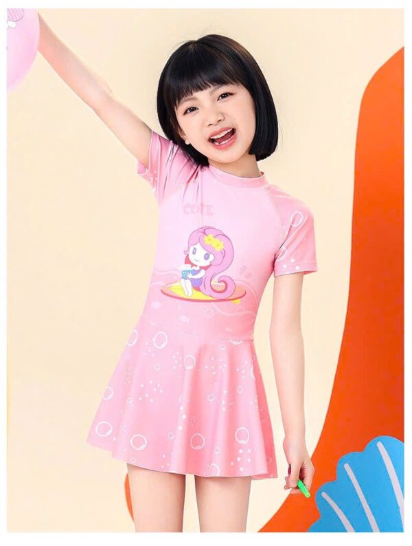 Bộ bơi bé gái10-35kg - Hình ảnh 2