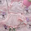 Set bộ thể thao polo hồng 13-40kg