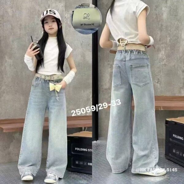 Jean dài quảng châu 35-55kg 29-33 - Hình ảnh 2