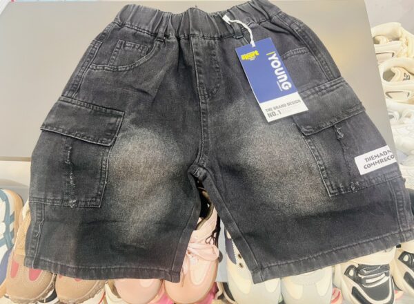 Quần jean lửng bé trai sz 28-32(25-45kg)