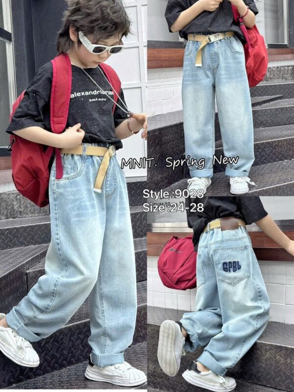 Jean dài 24-28 baggy 25-38kg - Hình ảnh 2