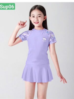 Bộ bơi bé gái10-35kg