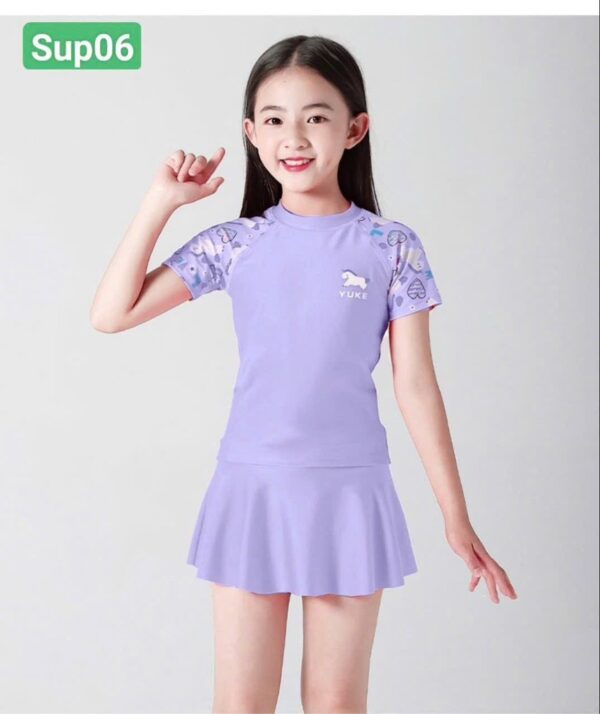 Bộ bơi bé gái10-35kg