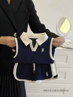 Set bộ polo sn bé gái 12-35kg