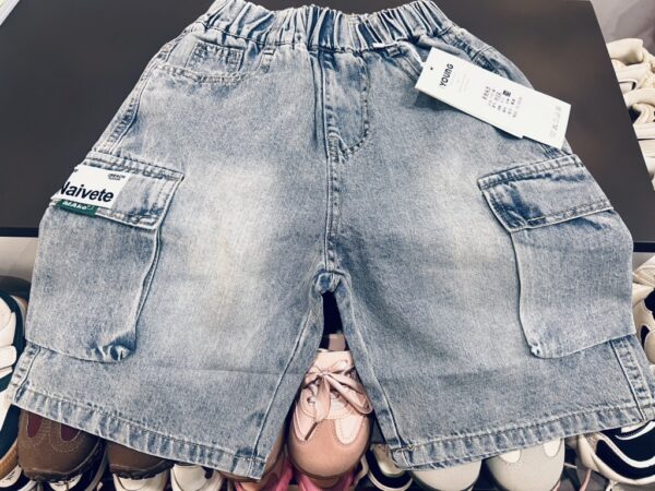 Quần jean lửng bé trai sz 28-32(25-45kg) - Hình ảnh 5
