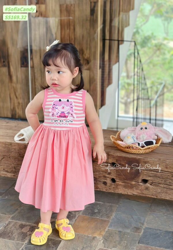 Đầm hồng sọc - Hình ảnh 3