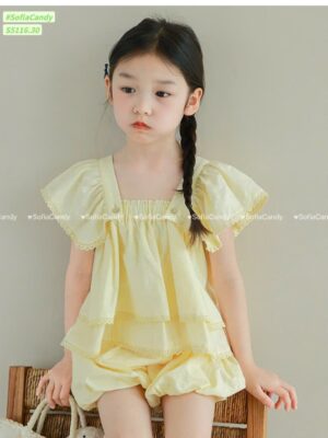 Set bộ kate vàng