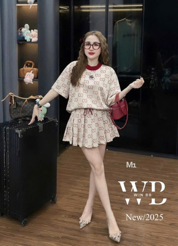 Bộ váy gc bé gái sz 12-25kg - Hình ảnh 3