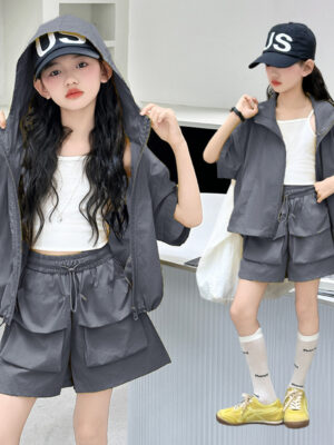 Set dù ngắn xám qccc 120-170