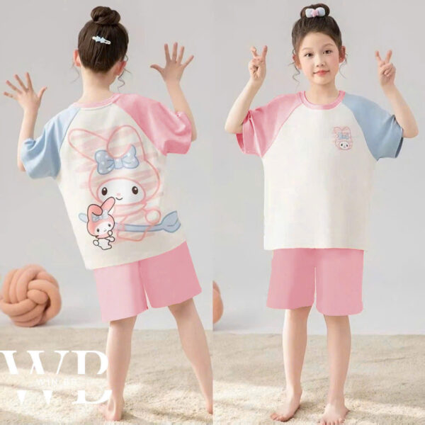 Bộ thun bé gái kute nhiều mẫu win 10-60kg - Hình ảnh 3