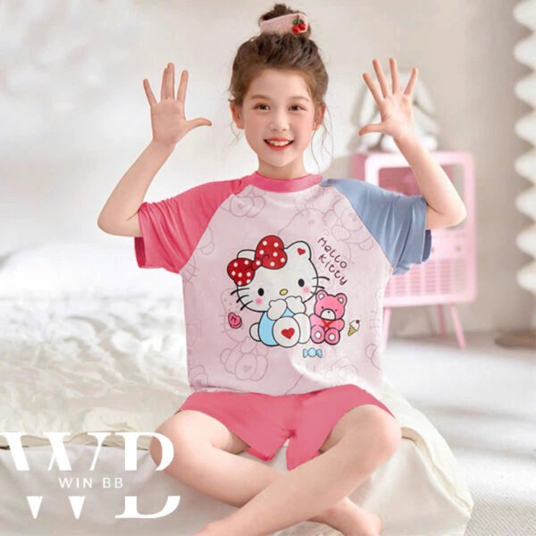 Bộ thun bé gái kute nhiều mẫu win 10-60kg