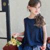 Set jean demin đậm bé gái 13-45kg