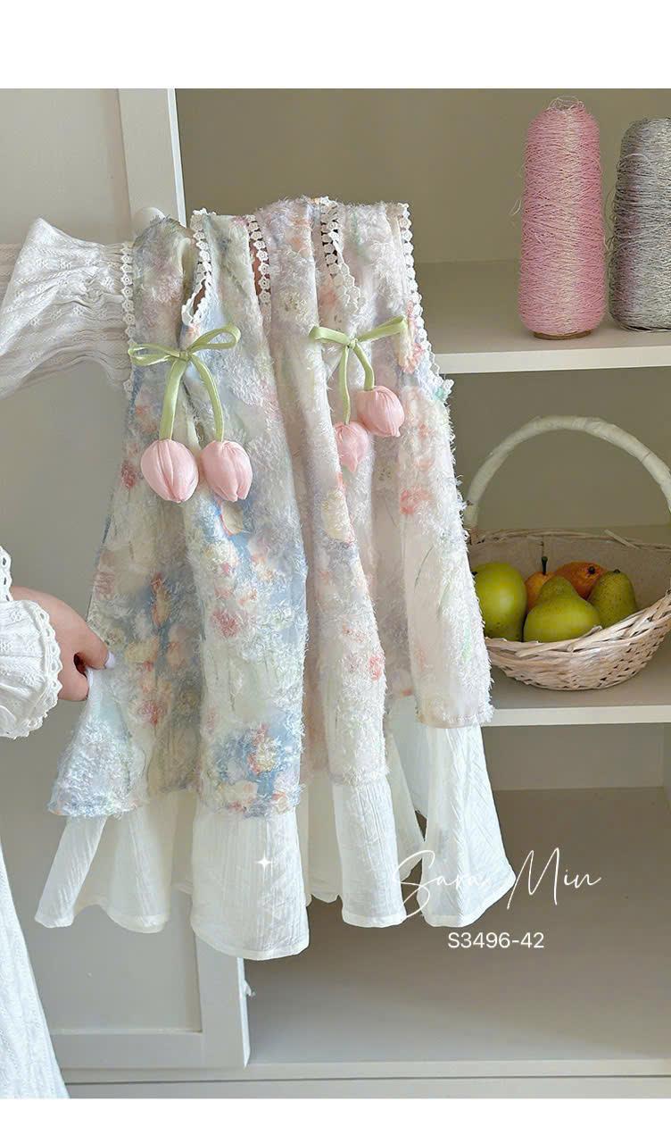 Đầm tơ lụa tulip vol 2tầng 13-45kg