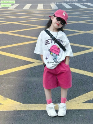 Set đùi hồng gấu đội nón 13-45kg